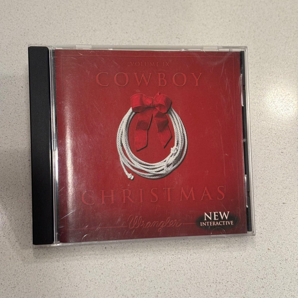 Wrangler Cowboy Christmas Volume IX CD Music George Strait Lee Ann Womack 2001‎